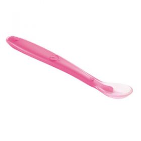 COLHER 100% SILICONE 1 PC MENINA  BB066      