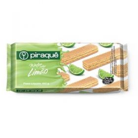 BISCOITO WAFFER LIMAO 160G PIRAQUE           