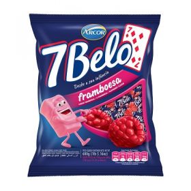 BALA FRAMBOESA 600G 7 BELO                   