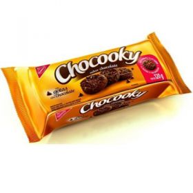 BISCOITO CHOCOLATE 120G CHOCOOKY             