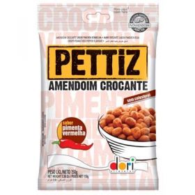 AMENDOIM PETTIZ PIMENTAVERMELHA150G DORI     