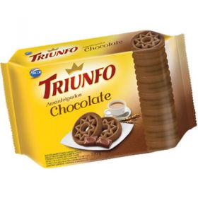 BISCOITO AMANTEIGADO CHOCO 330G TRIUNFO      