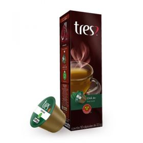 CAPSULA TRES CHA HORTELA10X2,5 3CORACOES     