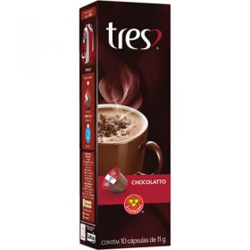 CAPSULA TRES CHOCOQUENTE10X11G 3CORACOES     