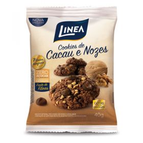 COOKIE CHOCO NOZES 40G LINEA                 