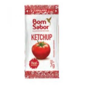 KETCHUP 7G CX/182UN BOM SABOR                
