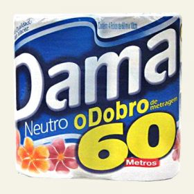 PAPEL HIG 60M FL SIMPLES C/64RL DAMA         