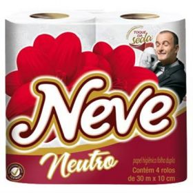 PAPEL HIG 30M FL DUPLO NEVE C/4RL            