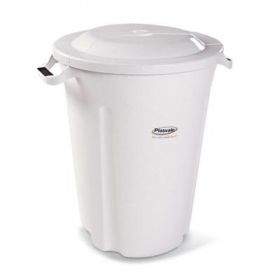 LIXEIRA C/TAMPA/ALCAS 62L BCO 177            