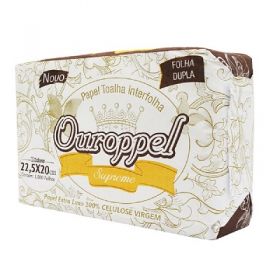PAPEL TOALHA 2D F.D 22,5X20CM C/1000FL       