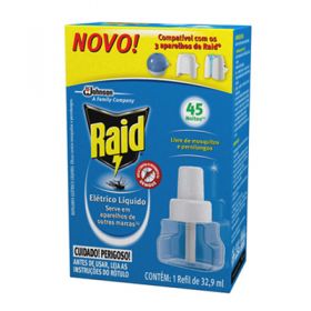 INSETICIDA ELET 45NOITES RF 32,9ML RAID      