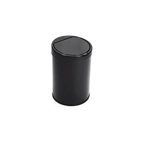 LIXEIRA ACO PINTADO 5,5L BALDE CLIC PTO      