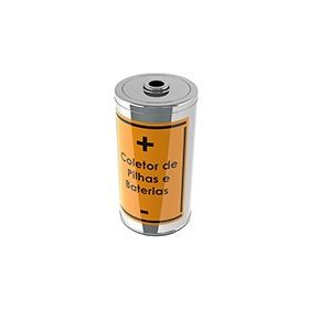 COLETOR PILHAS E BATERIAS 25L                