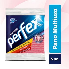 PANO PERFEX ROSA 60X33 5 UNID                