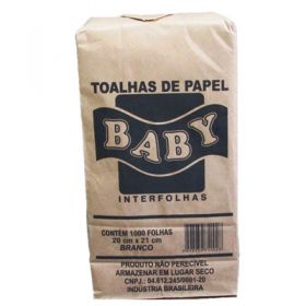PAPEL TOALHA INTERF 2D 20X21BCAII 1000FL     