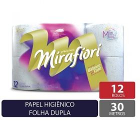 PAPEL HIG 30M FL DUPLA MIRAFIORI C/12RL      
