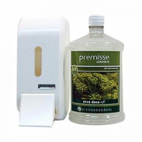 KIT COMPACTA CONV.SABONETE E DISPEN BCO      