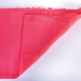 PANO SACO ALVEJADO VERMELHO 44 X 64 CM       