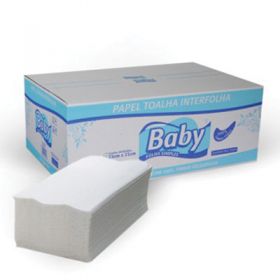 PAPEL TOALHA BABY 2D 22,5X21CM C/2000        