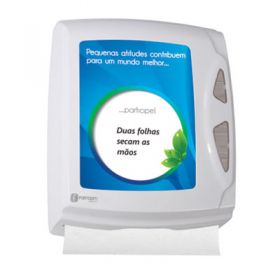 DISPENSER P/PAP TOALHA INT BCO C/ LG GBA     