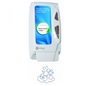 DISPENSER SABONETE ESPUMA C/RESERV BCO       