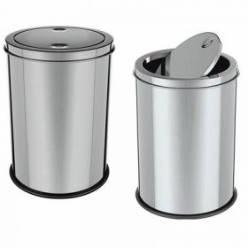 LIXEIRA C/ TAMPA BASCULANTE 12L              