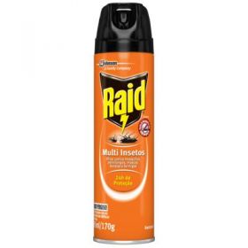 INSETICIDA 285ML MULTI INSETOS 12 RAID       