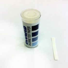 CHLORINE TEST STRIPS FITA TESTE CLORO BK     