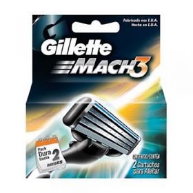 CARGA GILLETTE MACH3 2UN                     