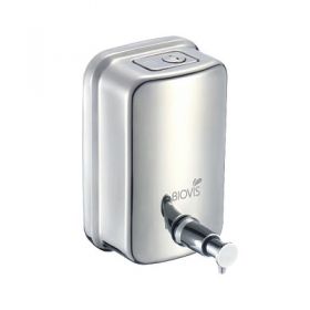 DISPENSER SABONETE EM ACO INOX 500ML         