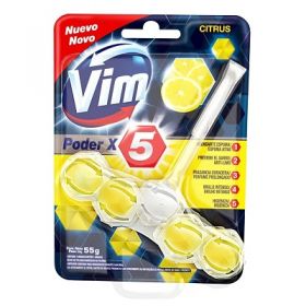 VIM PEDRA SANITARIA CITRUS PODER X5 55G      