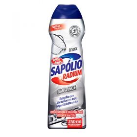 SAPOLIO RADIUM LIMPA INOX 250ML              