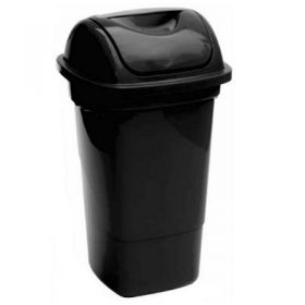 LIXEIRA BASCULANTE PRETO 14 LITROS           