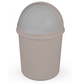 LIXEIRA RETRATIL MARRON 1,4 LITROS           