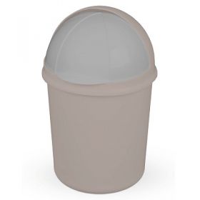 LIXEIRA RETRATIL MARRON 4,1 LITROS           