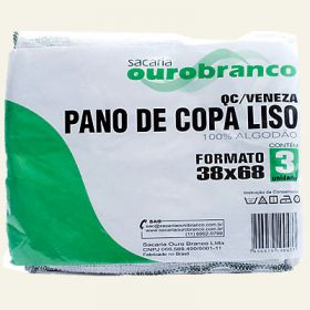 PANO COPA LISO ALG 38X68 C/3 VENEZA          