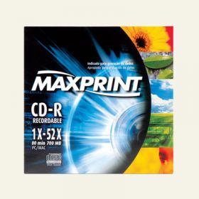 CD-R 700MB 80MIN 52X ENV MAXPRINT            