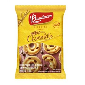 Biscoito Bauducco - Leite com gotas de chocolate - 11,8g caixa com 400 sachês 