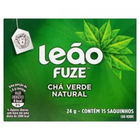 Chá Leão Verde natural - 24g Caixa com 15 Sachês 