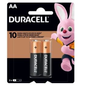 PILHA ALC AA C/2 DURACELL