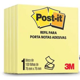 BLOCO REC ADESIVO 76X102 AM NOTEFIX 3M