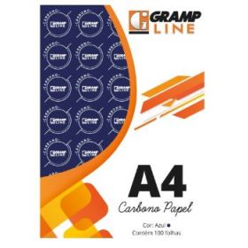 PAPEL CARBONO A4 AZUL C/100 RADEX